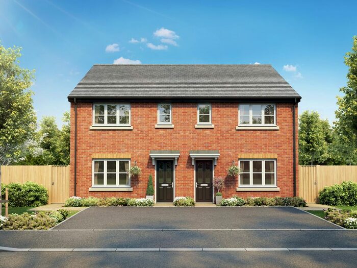 3 Bedroom Semi-Detached House For Sale In Plot A The Moulton, Meadow Gate, White Carr Lane, Thornton-Cleveleys, Lancashire, FY5