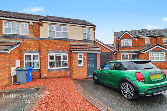 2 Bedroom Town House For Sale In Tudor Rose Way Stoke-On-Trent, ST6