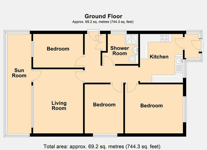 3 Bedroom Bungalow To Rent In Deer Park Avenue, Teignmouth, TQ14