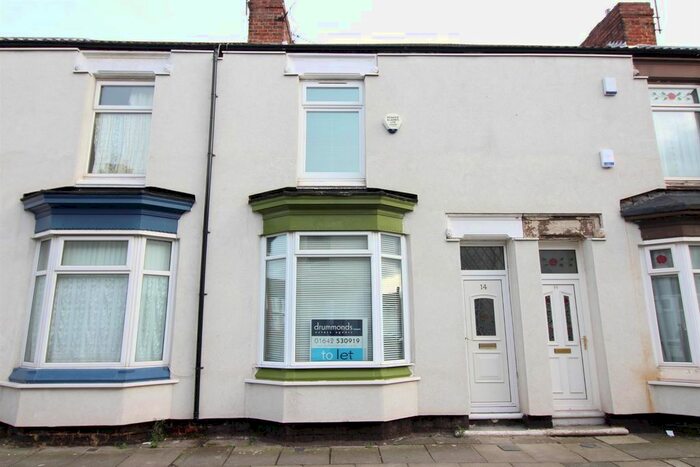 2 Bedroom Terraced House To Rent In Romney Street, Middlesbrough, TS1