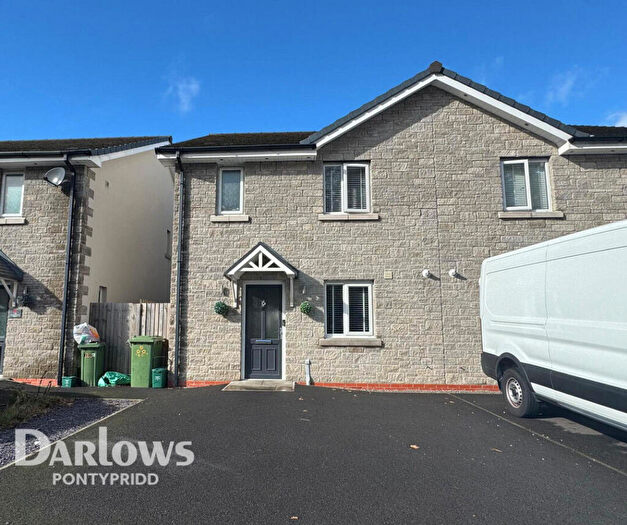 3 Bedroom Semi Detached House For Sale In Coedpenmaen Road, Pontypridd, CF37