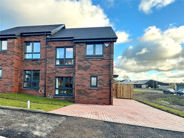 3 Bedroom Semi-Detached House For Sale In Abernethyn Road, Newmains, Wishaw, North Lanarkshire, ML2