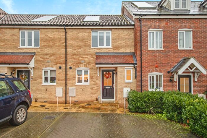 2 Bedroom Terraced House For Sale In Mary Clarke Close, Hadleigh, Ipswich, IP7