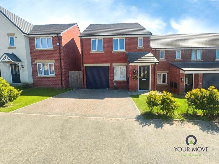 3 Bedroom Detached House For Sale In Spring Meadows, Darwen, Lancashire, BB3