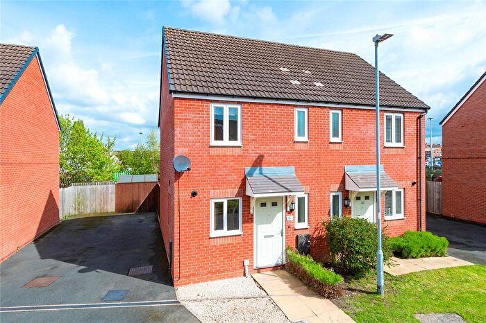 2 Bedroom Semi-Detached House To Rent In Brambles Walk, Wellington, Telford, Shropshire, TF1