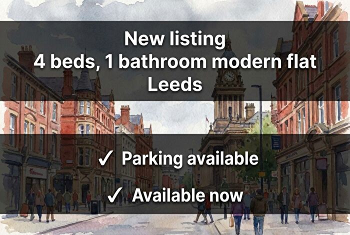 4 Bedroom Flat To Rent In Hyde Park Road, Hyde Park, Leeds, LS6