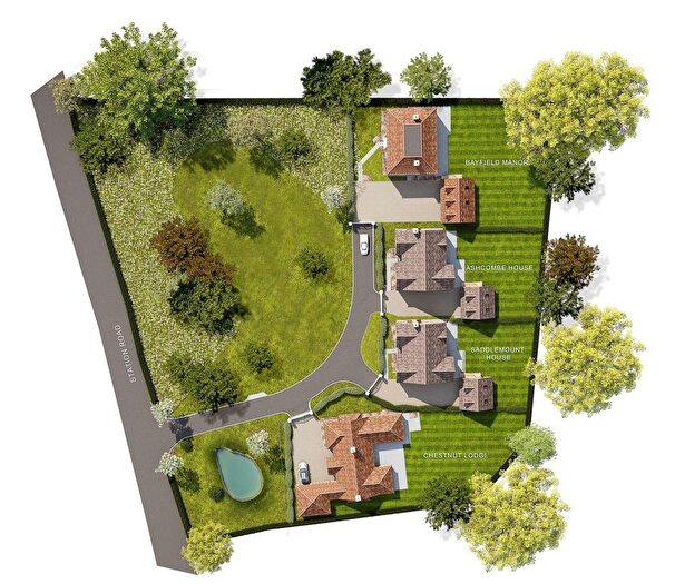 3 Bedroom Detached Bungalow For Sale In Station Road, Fladbury, Worcestershire, WR10