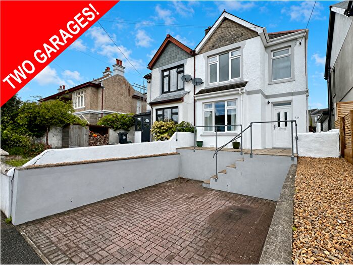 3 Bedroom Semi Detached House For Sale In Trelawney Road, St Austell, Cornwall, PL25