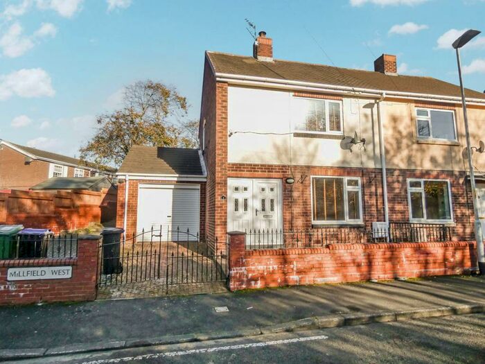 2 Bedroom Semi-Detached House To Rent In Millfield West, Bedlington, Northumberland, NE22