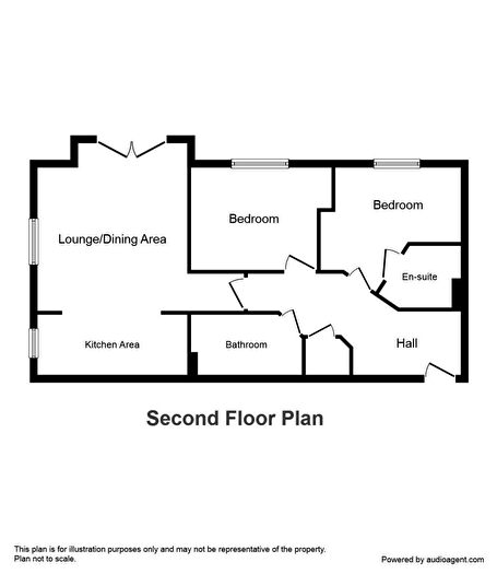 2 Bedroom Apartment To Rent In Wellspring Gardens, Dudley, DY2