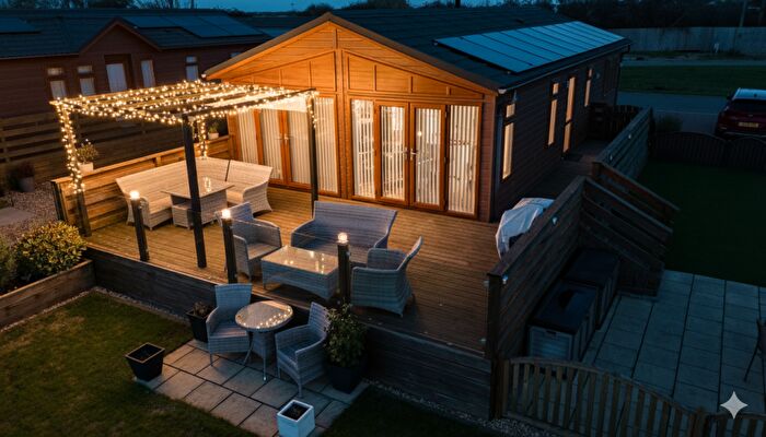 2 Bedroom Park Home For Sale In South Bank, Tallington Lakes, Tallington, PE9