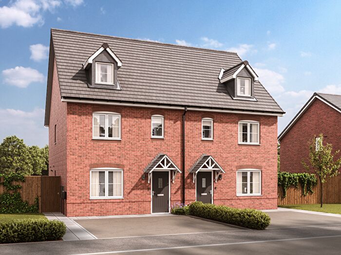 4 Bedroom Semi-Detached House For Sale In "The Kennet" At Thomas Penson Rd, Gobowen, Oswestry, Shropshire, SY11