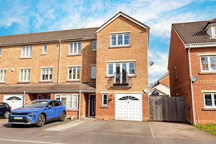 4 Bedroom End Of Terrace House For Sale In Blackberry Way, Pontprennau, Cardiff, CF23