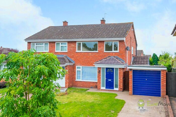 3 Bedroom Semi-Detached House For Sale In Ashfields Road, Shrewsbury, SY1