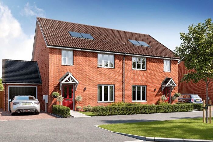 4 Bedroom Semi-detached House For Sale In "The Huxford - Plot " At Stirling Close, Maldon, CM9
