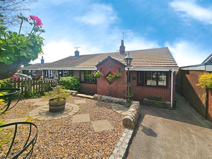 3 Bedroom Semi-Detached Bungalow For Sale In Dales Close, Biddulph Moor, Staffordshire Moorlands, ST8