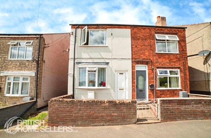 2 Bedroom Semi Detached House For Sale In New Lane, Hilcote, Alfreton, Derbyshire, DE55