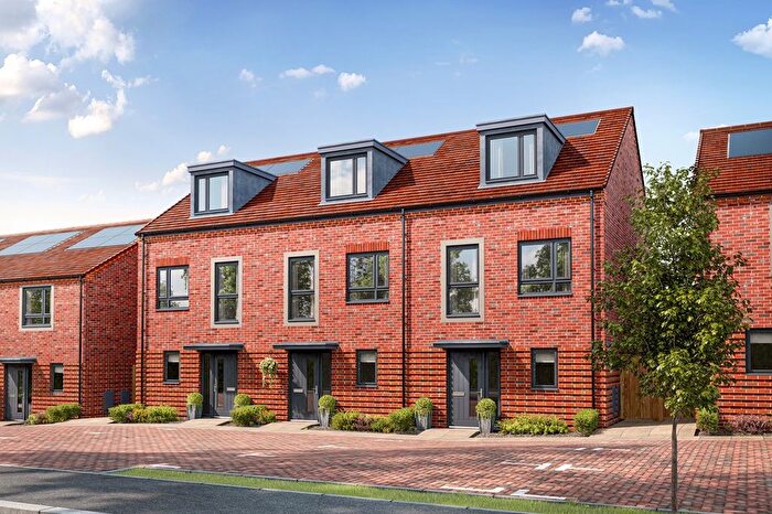 3 Bedroom Terraced House For Sale In "The Harrton - Plot " At Knights Reach, Watling Street, Stone, Dartford, DA9