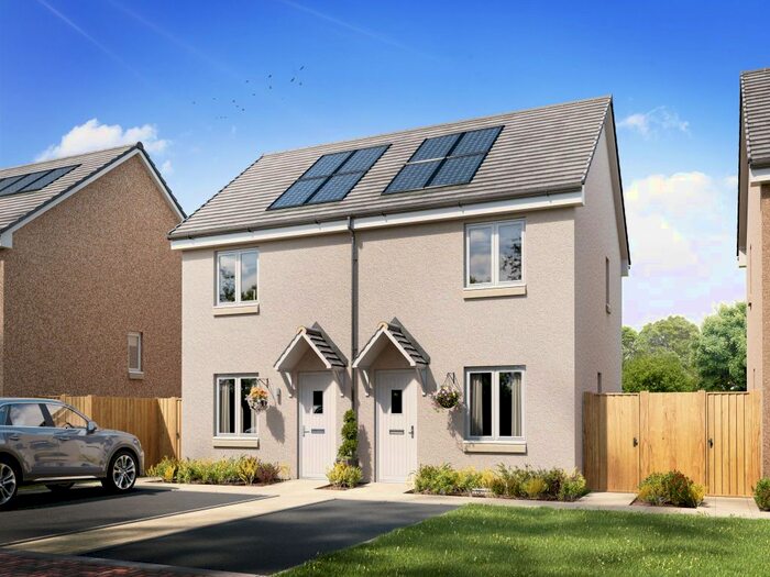 2 Bedroom Terraced House For Sale In "The Portree" At Balvaird Avenue, Scone, Perth, PH2