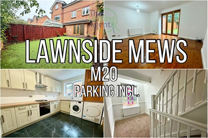 4 Bedroom Terraced House To Rent In Lawnside Mews, Palatine Road, West Didsbury, Manchester, M20