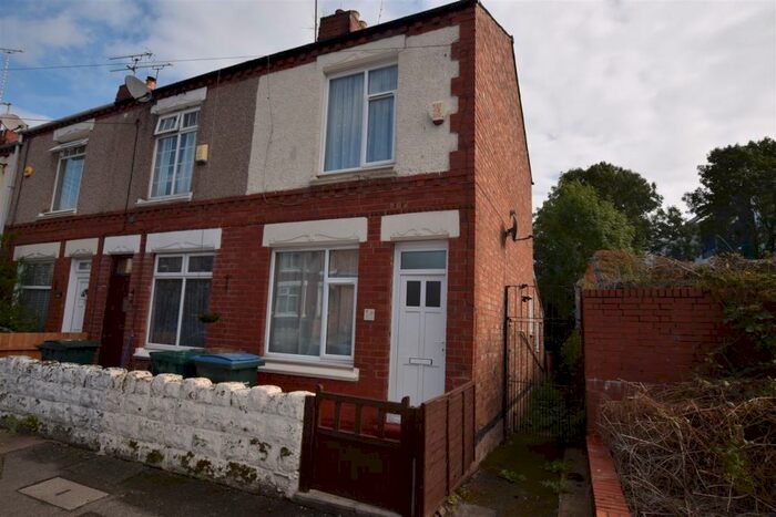 2 Bedroom End Of Terrace House To Rent In Collingwood Road Earlsdon Coventry, CV5