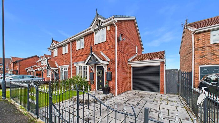 3 Bedroom Semi Detached House For Sale In Hopkins Court, Pallion, Sunderland, SR4