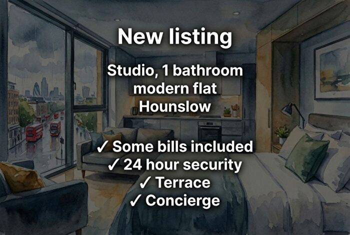 Studio To Rent In Victoria Road, Feltham, TW13