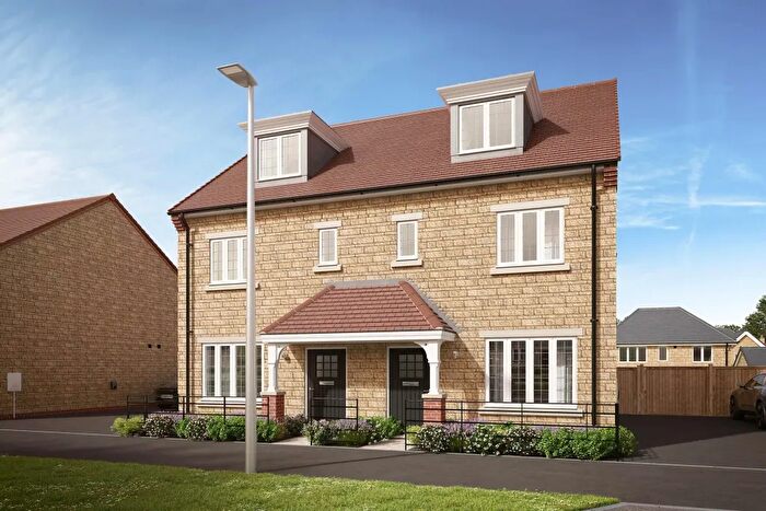 3 Bedroom Semi Detached House For Sale In "The Mcarthur" At Filands, Malmesbury, SN16