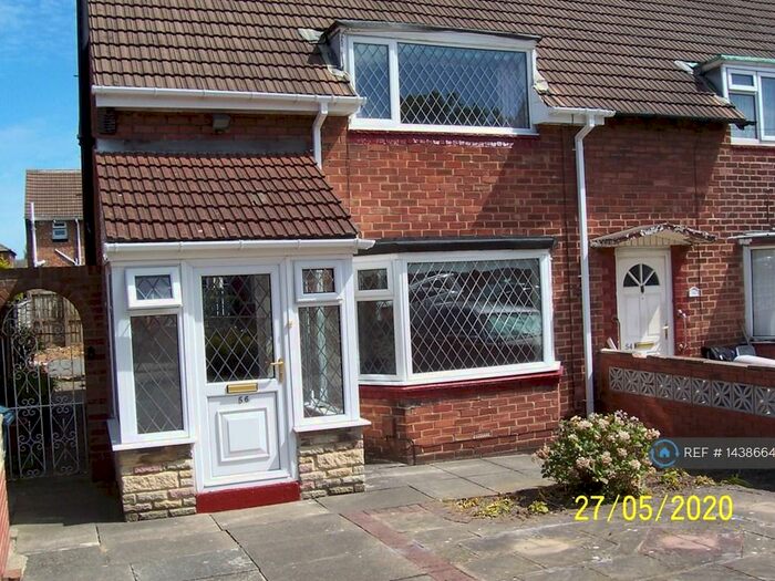 2 Bedroom End Of Terrace House To Rent In Hollinside Road, Sunderland, SR4