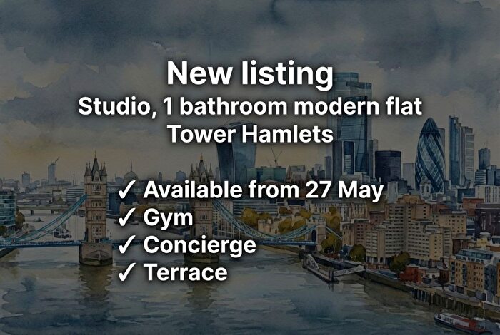 Studio To Rent In Harbour Way, London, E14