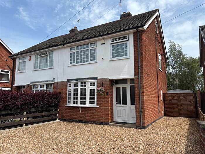 3 Bedroom Semi Detached House For Sale In Prince Albert Drive, Glenfield, Leicester, LE3
