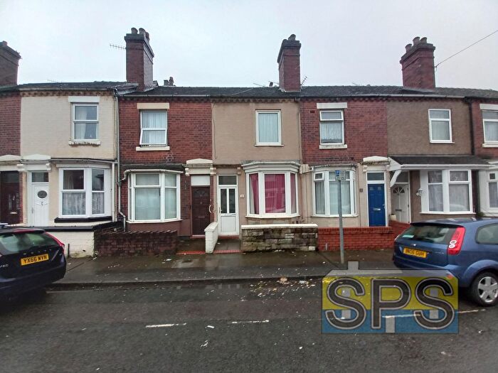 3 Bedroom Terraced House To Rent In Nicholls Street, Stoke-On-Trent, ST4
