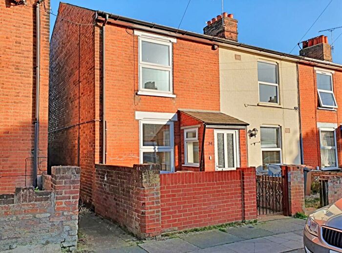 2 Bedroom End Of Terrace House For Sale In Schreiber Road, Ipswich, IP4