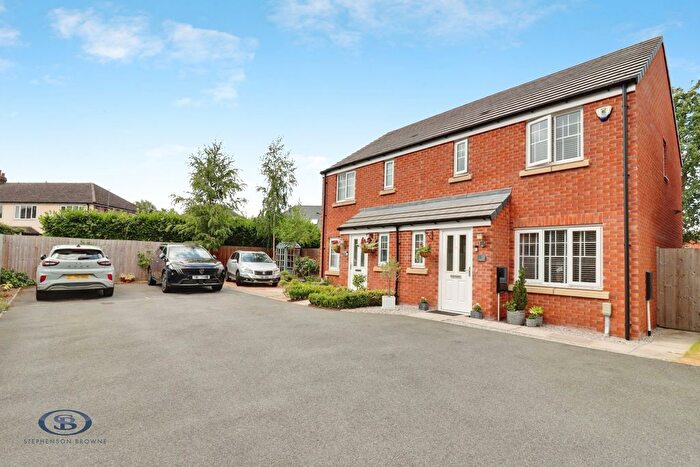 3 Bedroom Semi-Detached House For Sale In Teasel Close, Sandbach, CW11