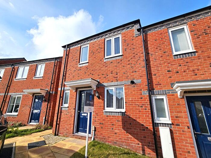 2 Bedroom Terraced House To Rent In Dixon Close, Lichfield, Staffordshire, WS14