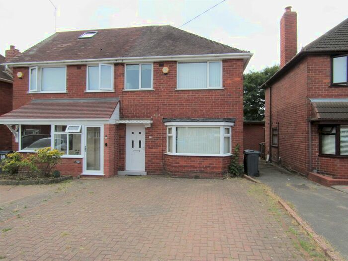 3 Bedroom Semi-Detached House To Rent In Somercotes Road, Great Barr, Birmingham, B42