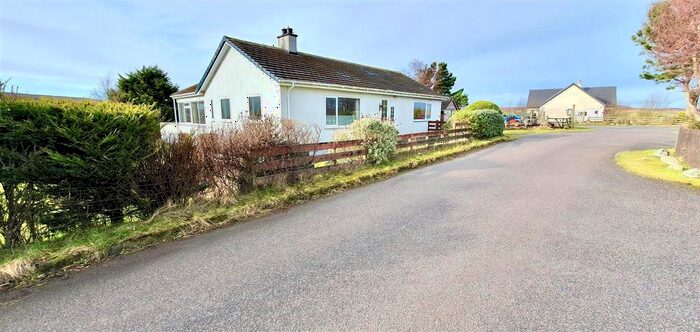 3 Bedroom Detached Bungalow For Sale In "Bayview" Sand, Laide, Ross-Shire, IV22
