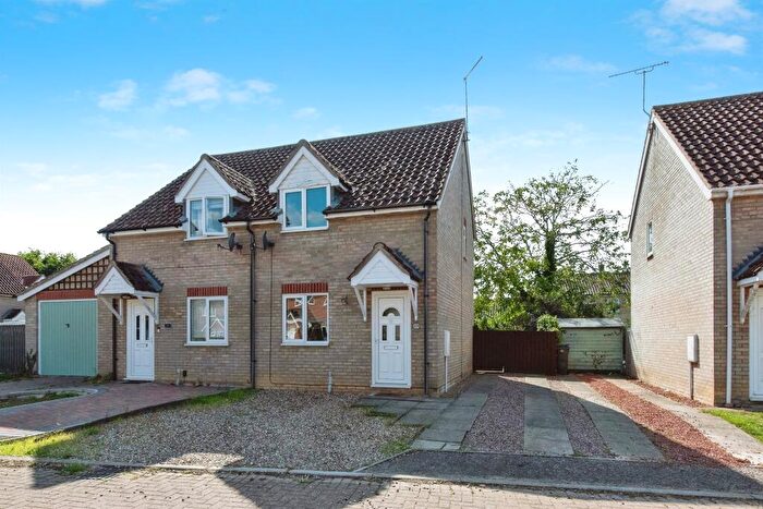 2 Bedroom Semi-Detached House For Sale In Cornmill Green, Woolpit, Bury St. Edmunds, IP30