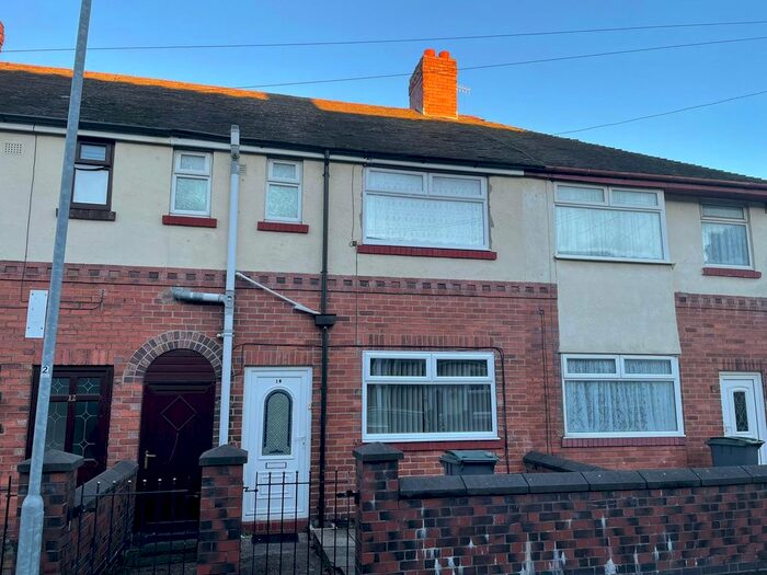 3 Bedroom Terraced House To Rent In Thorndyke Street, Stoke On Trent, ST1