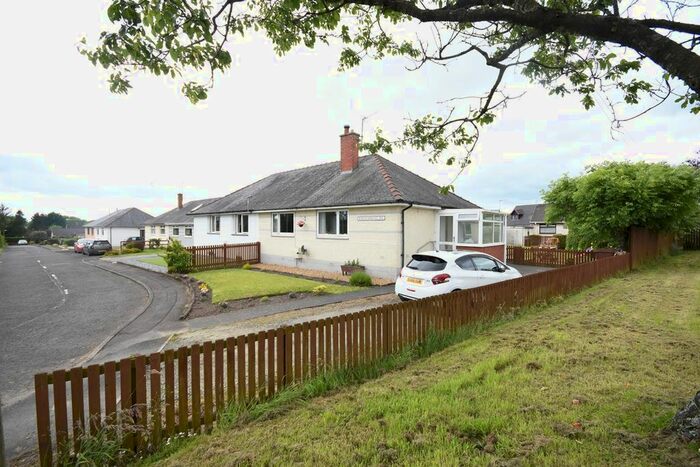 2 Bedroom Semi-Detached Bungalow For Sale In Barskimming Road, Mauchline, KA5