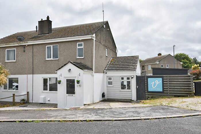 3 Bedroom Semi Detached House For Sale In Valley Gardens, Voguebeloth, Redruth, Cornwall, TR16