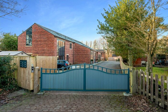 2 Bedroom Barn Conversion For Sale In Hall Barns, Lightoaks Hall, Old Moss Lane, Glazebury, Warrington, Cheshire, WA3