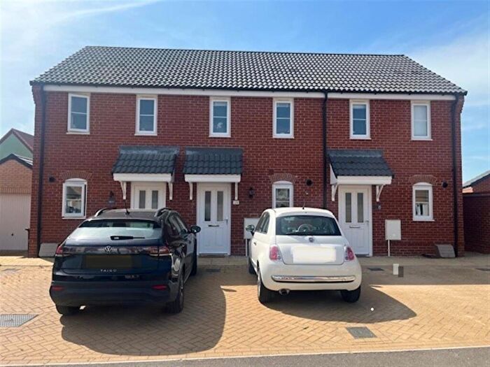 2 Bedroom Terraced House For Sale In Yarrow Close, Capel St. Mary, Ipswich, IP9