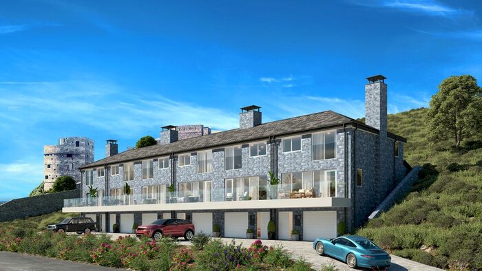 3 Bedroom Terraced House For Sale In Palmerston Court, Fort Bovisand, South Hams, Devon, PL9