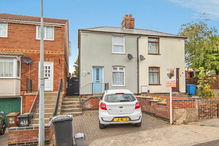 2 Bedroom Semi Detached House For Sale In Ringham Road, Ipswich, Suffolk, IP4