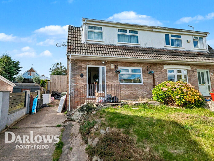 3 Bedroom Semi-Detached House For Sale In Heol Pen-Y-Foel, Pontypridd, CF37