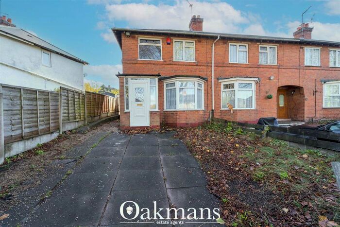 2 Bedroom House To Rent In Barnsdale Crescent, Birmingham, B31