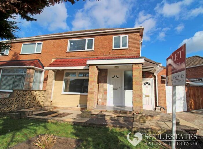 3 Bedroom Semi-Detached House To Rent In Lechlade Road, Great Barr, Birmingham, B43