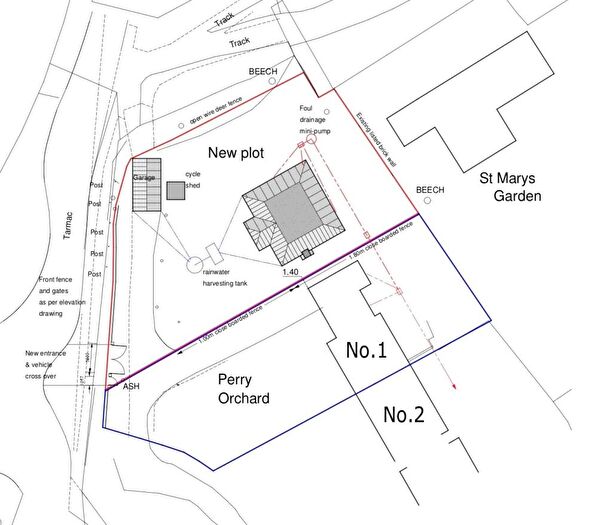 Plot For Sale In Perry Hill, Worplesdon, Guildford, Surrey, GU3