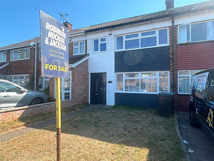 3 Bedroom Terraced House For Sale In Ranelagh Gardens, Northfleet, Kent, DA11